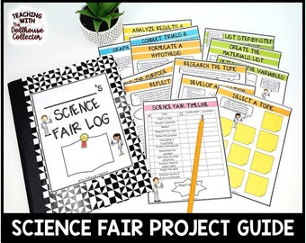 Science Fair Project Guide | Science Project | Science Experiment | Upper Elementary | Homeschool
