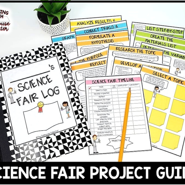 Science Fair Project Guide | Science Project | Science Experiment | Upper Elementary | Homeschool