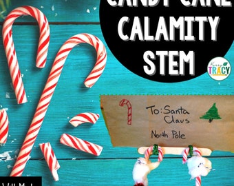 Christmas STEM Challenge Activity Download | Candy Cane Stem | Homeschool | STEM Activities | STEAM | Stem Kids | Stem for home | Building