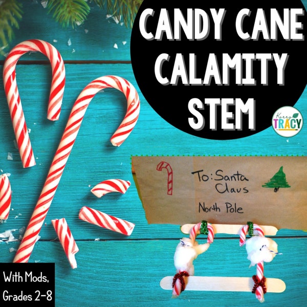 Christmas STEM Challenge Activity Download | Candy Cane Stem | Homeschool | STEM Activities | STEAM | Stem Kids | Stem for home | Building