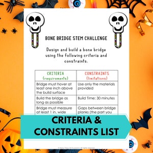 Bone Bridge® Halloween STEM Challenge Activity Download image 5