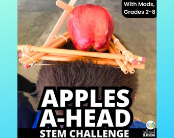 Apples A-head STEM Activity Download | Fall STEM Activity | Homeschool | Stem Challenge | STEAM | Back To School Stem | First Days of School