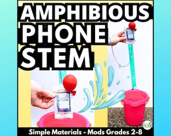 Summer STEM Challenge Activity Download | End of Year Stem | Homeschool | STEM Activities | STEAM | Stem for home | Smartphone Stem |