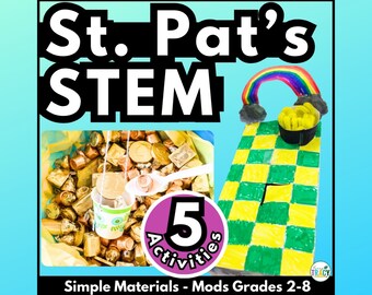 St. Patrick's Day STEM Challenges: Homeschool Activities (Grades 2-8)