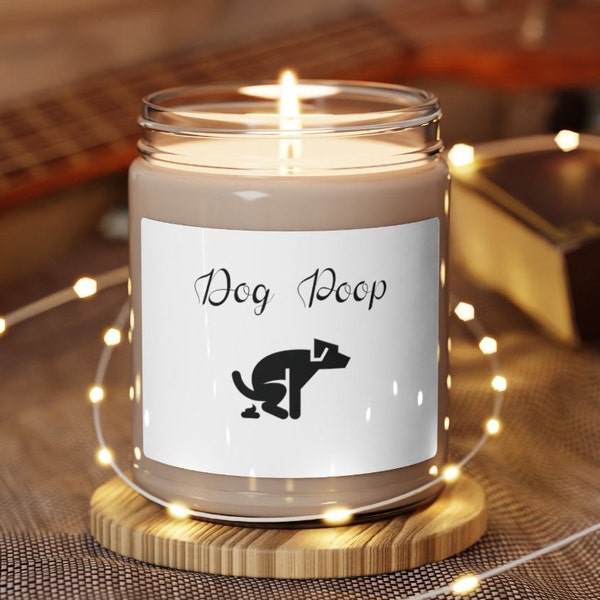 Dog Poop Candle, Funny Dog Candle, Dog Gag Gift, Funny Dog Gift, Dog Lover Gift, Dog Lover Candle, Funny Dog Poop Gift