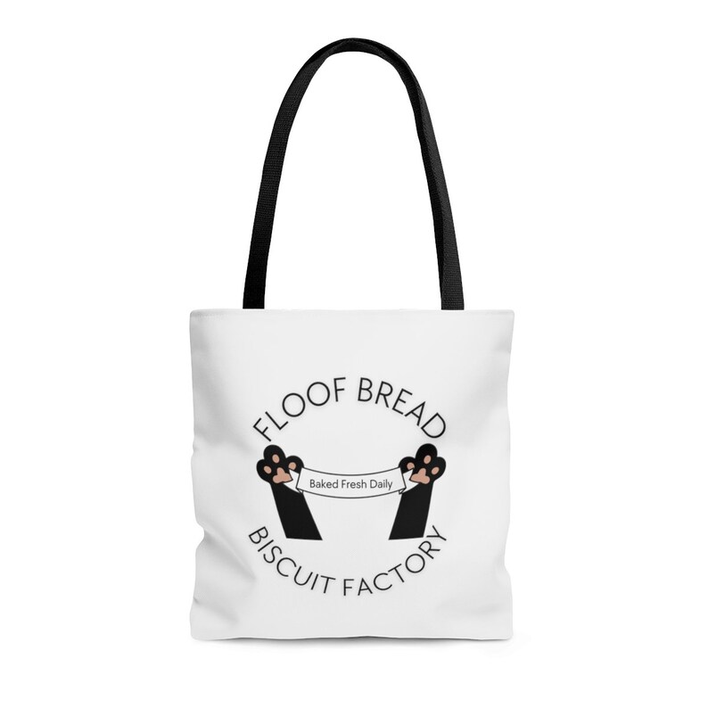 Floof Bread Biscuit Factory Cat Tote Bag Etsy