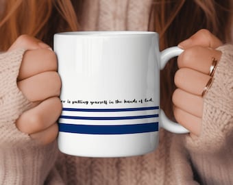 Mother Teresa Catholic Coffee Mug Ceramic, Confirmation Gift for Girls, Catholic Tea Cup, Godmother Gift from Goddaughter, Grandma Gift