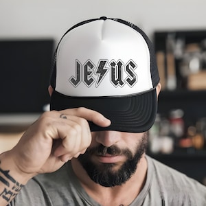 trucker hat, Y'ALL NEED JESUS, mesh back, snapback, gift for men, gift for woman, funny trucker, birthday,   Fathers Day. Christian gift