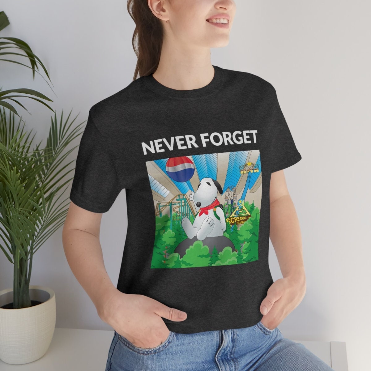 Never Forget Camp Snoopy Mall of America Minnesota T-Shirt