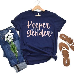 Keeper of the Gender Tee - Gender Reveal - Gender Secret