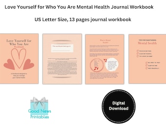 Caderno de exercícios do Diário de Saúde Mental: Dicas de Autocuidado (Download Digital)