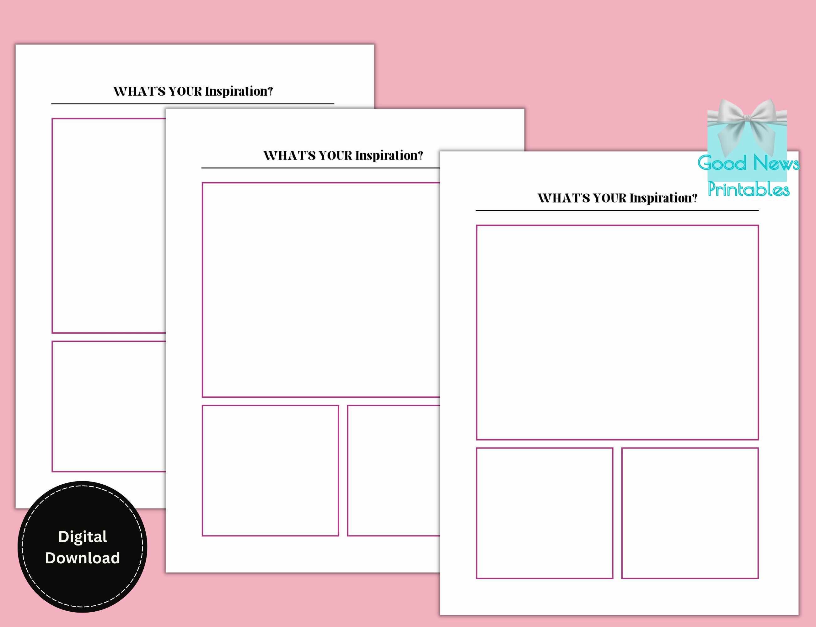 Editable Printable Best Life Ever Goals Planner, US Letter & A4 Size - Etsy