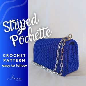 Crochet Bag Pattern PDF Luxury Crochet Purse Pattern Crochet Clutch Bag Pattern Ceremony Bag Tutorial Elegant Crochet Handbag Instructions