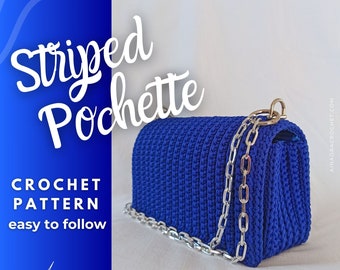 Crochet Bag Pattern PDF Luxury Crochet Purse Pattern Crochet Clutch Bag Pattern Ceremony Bag Tutorial Elegant Crochet Handbag Instructions