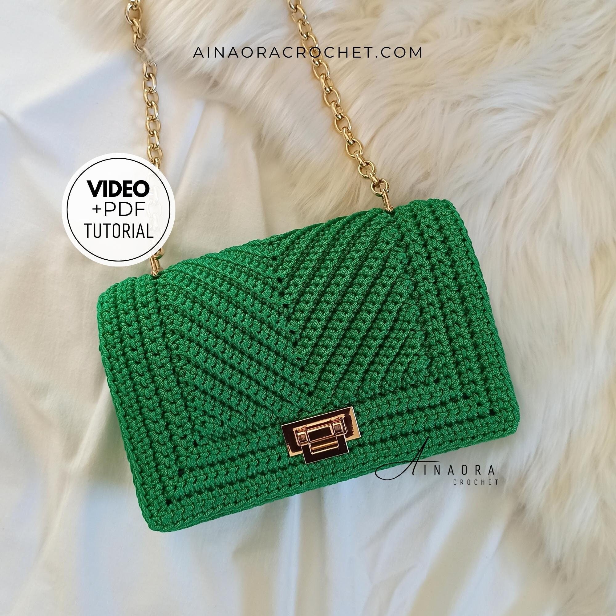 Crochet chanel bag pattern new arrivals