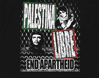 Palestina Libre - Slut på apartheid, Leila Khaled, Che Guevara