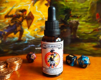 Oil of Heroism - Pomegranate and Fig scented beard oil