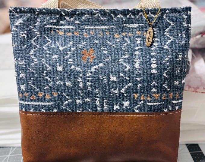 Bible Tote Bag | Christian Book Bag | Scripture Study Tote | Handmade Faith Gift