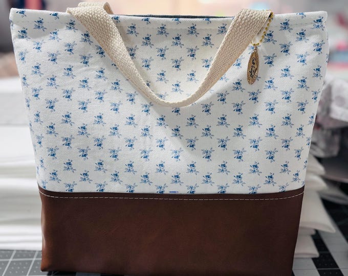 Bible Tote Bag | Christian Book Bag | Scripture Study Tote | Handmade Faith Gift