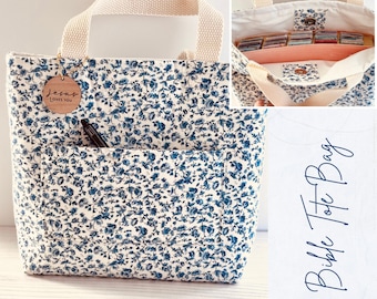 Bibel-Taschentasche | Christliche Buchtasche | Schrift Studie Tasche | Handgemachtes Glauben Geschenk