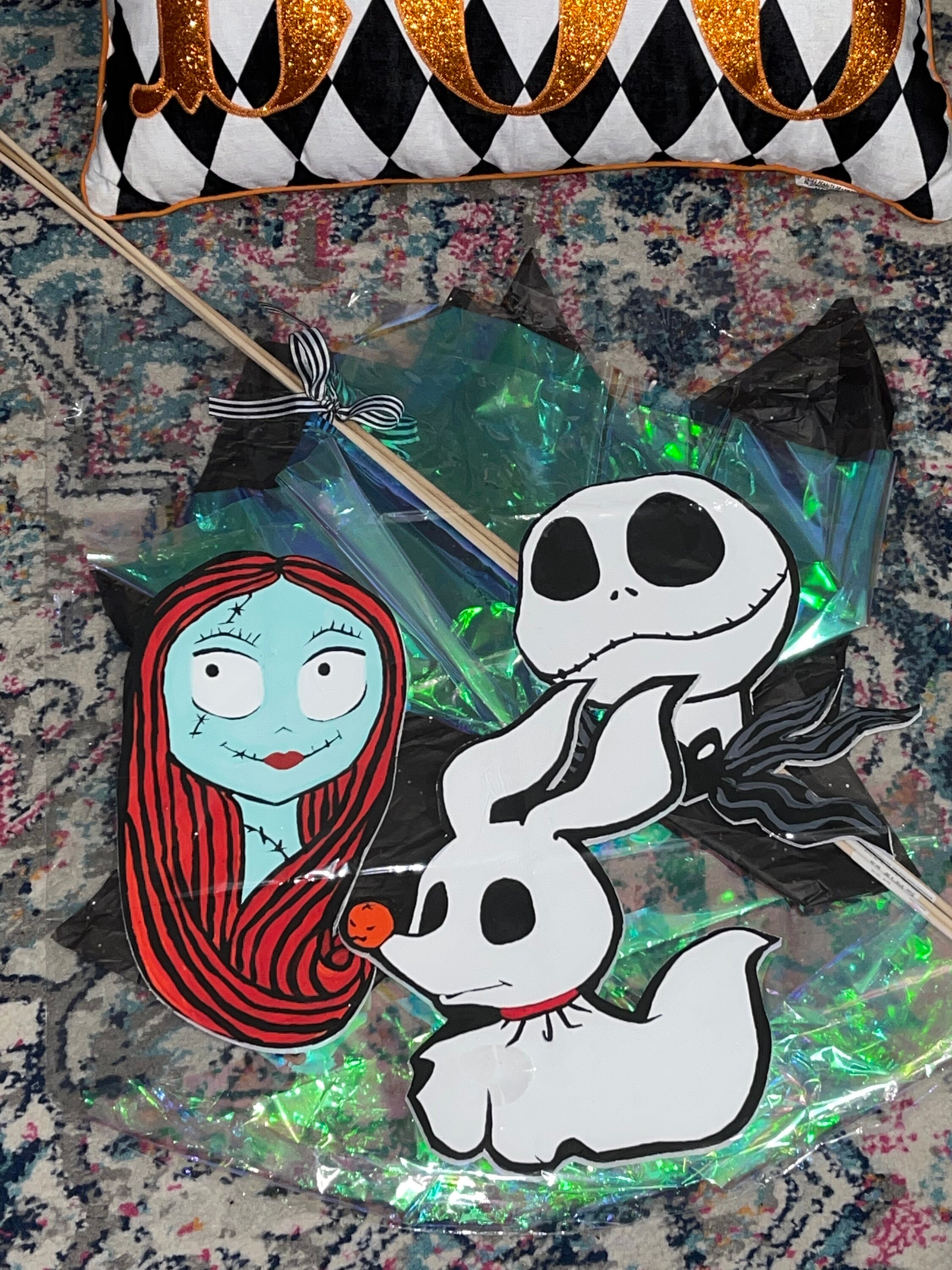 Nightmare Before Christmas Tree Topper Set Etsy