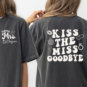 Custom Bride To Be Shirt Comfort Colors®, Bachelorette Party Shirt, Engagement Gifts, Future Mrs T-shirt, Personalized Bridal Shower Gift