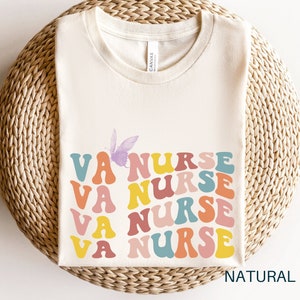 Retro VA Nurse Shirt, Veterans Affairs Nurse Tshirt, , Military Nurse Shirt, VA Nurse Gift,  Nurse Life Shirt, Nurse Appreciation Gift