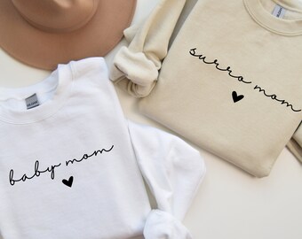 Surrogate Mom Sweatshirt, In My Surro Mama Era, Gift for Surrogate Mom, Surrogate Gift, Surrogate Pregnancy, Surrogate Mom Maternity