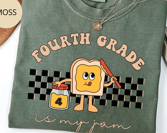 Comfort Colors® Fourth Grade Teacher Shirt, 4th Grade Teacher Shirt, 4th Grade T-Shirt, Fourth Grade TShirt, Elementary School, Teaching Tee