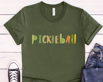 Funny Pickleball T Shirt, Gift for Pickleballer, Pickleball Game Tee, Retro Pickleballer Shirt, Funny Pickle Ball Pickleball Player Gift