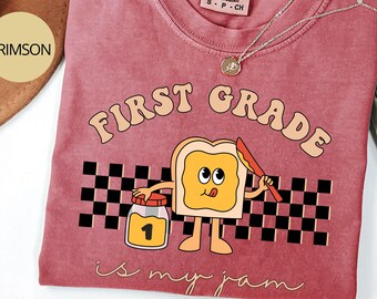 Comfort Colors® First Grade Teacher Shirt, 1st Grade Teacher Shirt, 1st Grade T-Shirt, First Grade TShirt, Elementary School, Teaching Shirt