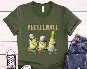 Funny Pickleball T Shirt, Gift for Pickleballer, Pickleball Game Tee, Retro Pickleballer Shirt, Funny Pickle Ball Pickleball Player Gift