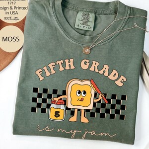 Comfort Colors® Fifth Grade Teacher Shirt, 5th Grade Teacher Shirt, 5th Grade T-Shirt, Fifth Grade TShirt, Elementary School, Teaching Tee