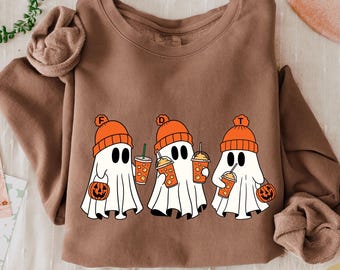 Subtle Anti Trump Halloween Sweatshirt, FDT Ghost Shirt Comfort Colors®, Funny Political Shirt, Trendy Women Fall Sweatshirt, Feminist Shirt