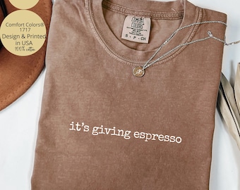 Funny Coffee Shirt Comfort Colors®, Gift for Coffee Lover, Caffeine Shirt, Coffee Lover Shirt, Trendy Womens Shirt, Funny Coffee Mama Gift