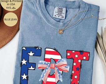 Subtle Anti Trump Independence Day Shirt, July 4th Anti Trump Gift, Subtle F*ck Trump Democrat Feminist Shirt, FDT America Political Tee