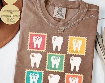 Dental Shirt Comfort Colors®, Dental Hygiene Gift, Dental Assistant, Dentist Shirt, Dental Office Gift, Dental Squad Shirt, Dental Hygienist