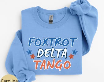 Subtle Anti Trump Shirt July 4th Sweatshirt, Funny Political Shirt, FDT Liberal Shirt, Democrat Shirt, Independence Day Gift for Bestie