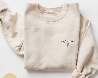 Ivf Mom Sweatshirt, Gift for Ivf Mom, Minimalist Ivf Sweatshirt, Infertility Gifts, Coquette Bow ivf Pregnancy Gift, Ivf Transfer Day Tee