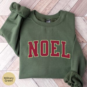 Noel Sweatshirt, Christmas Gift, Happy Noel Sweatshirt, Christmas Sweatshirt, Winter Holiday Sweater, Merry Christmas, Christmas Present