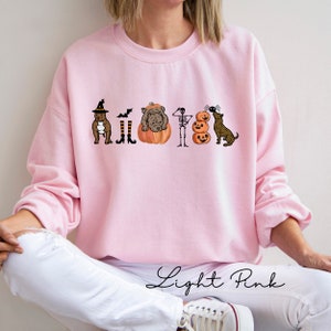 Halloween Pitbull Lover Sweatshirt, Pitbull Mom Halloween Gift, Pitbull Dad Halloween, Fall Sweatshirt for Pittie Lovers, Pittie Mama Gift