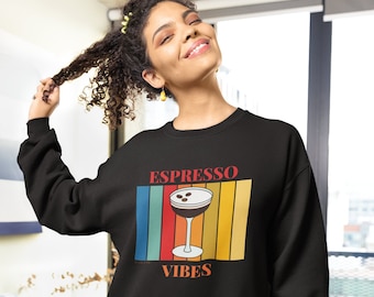 Espresso Vibes - Espresso Martini - Unisex Crewneck Sweatshirt