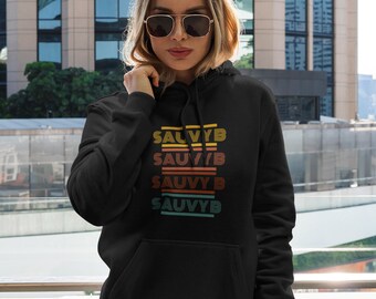 SAUVY B - Unisex Hooded Wine Sweatshirt (Sauvignon Blanc)