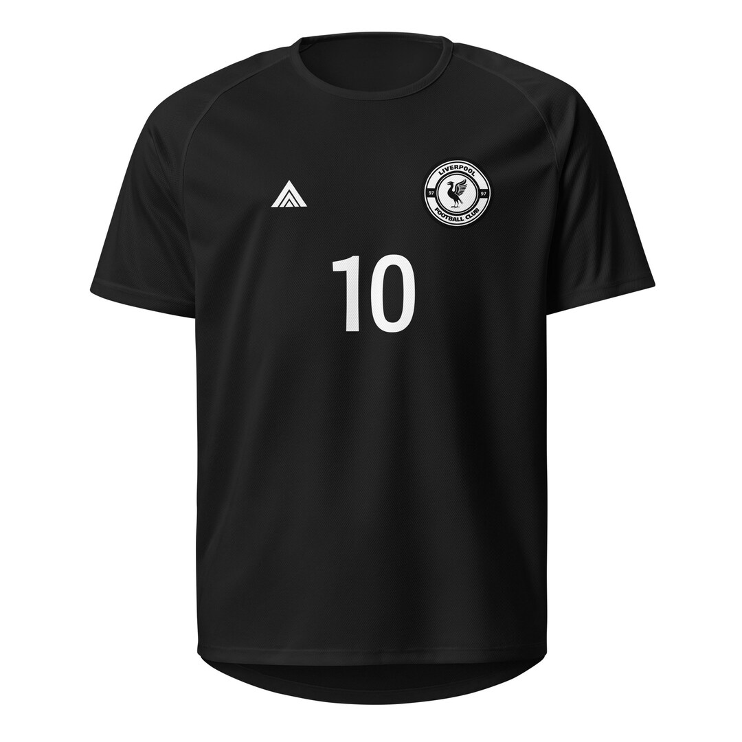 Liverpool Fc Fan Black Kit 24 - Number 10 - Etsy