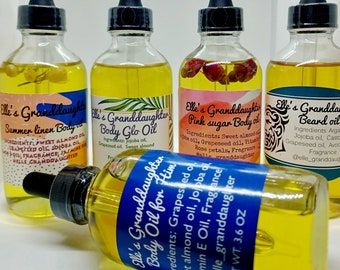 Elle's Granddaughter body oils