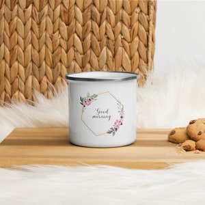 Good Morning Enamel Mug