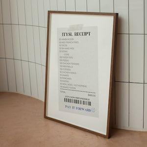 Drive Thru, ich denke, Sie sollten inspiriert druckbare Wandkunst - digitaler Download, Quittung Print lassen