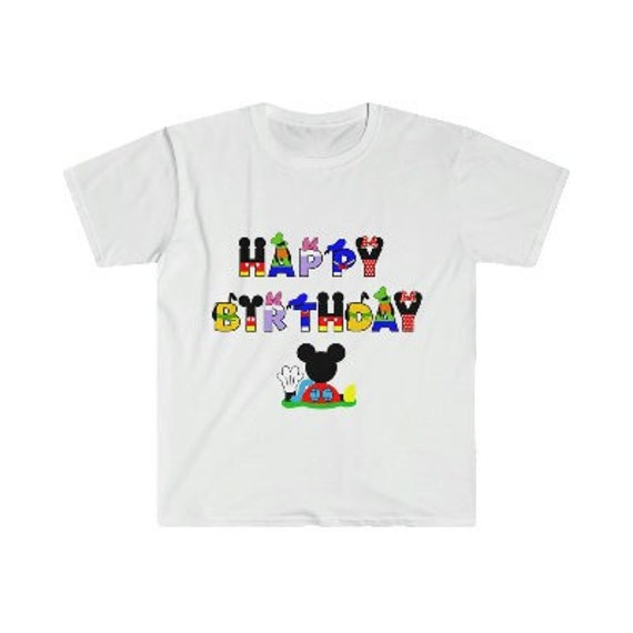 Mickey Mouse Happy Birthday Shirt
