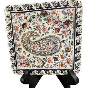 Beautiful Hand Painted Ceramic Plates from Faiencerie De Gien
