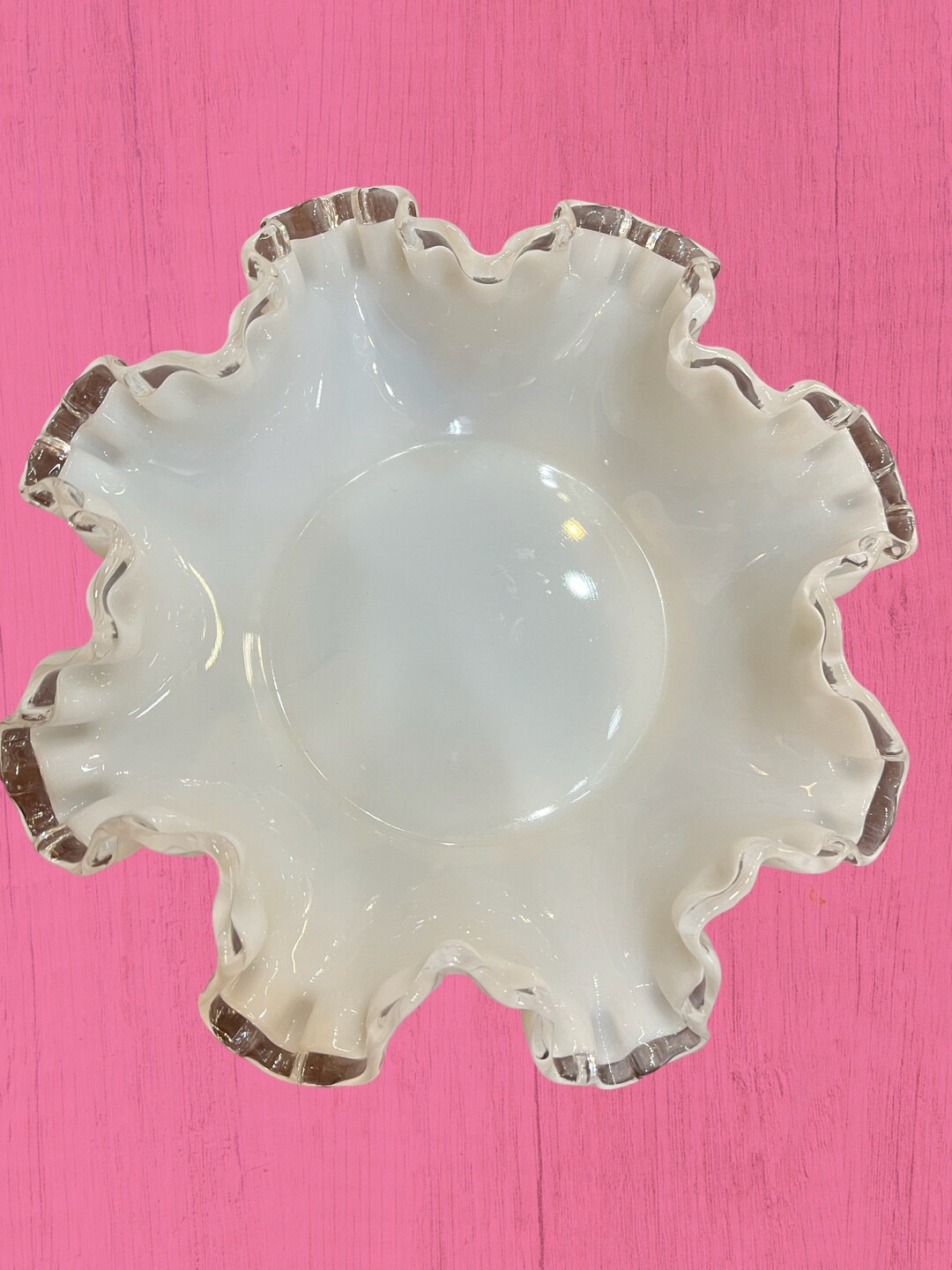 Rare Vintage Fenton Candy Dish Etsy